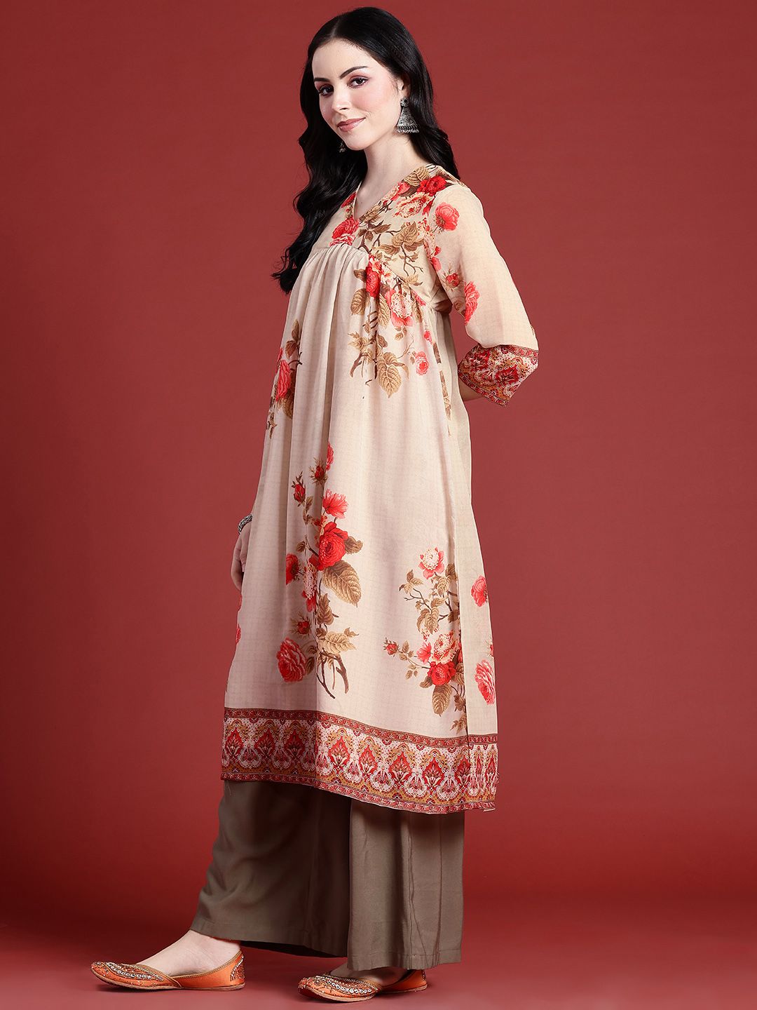 Anouk Floral Empire Kurta
