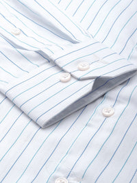 Park Avenue Slim Fit Striped Pure Cotton Formal Shirt