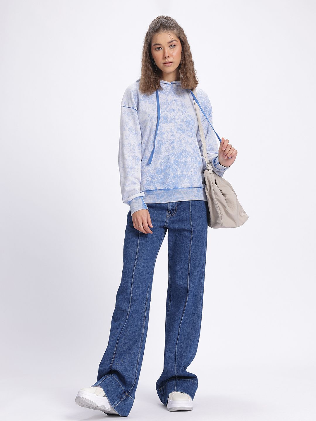 DressBerry Dyed Hooded Sweatshirt