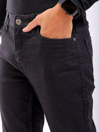 The Indian Garage Co Men Slim Fit Mid-Rise Clean Look  Cotton Jeans