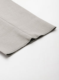 Raymond Men Checked Slim Fit Formal Trousers