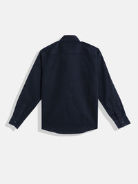 Monte Carlo Boys Textured Casual Smart Fit Shirt