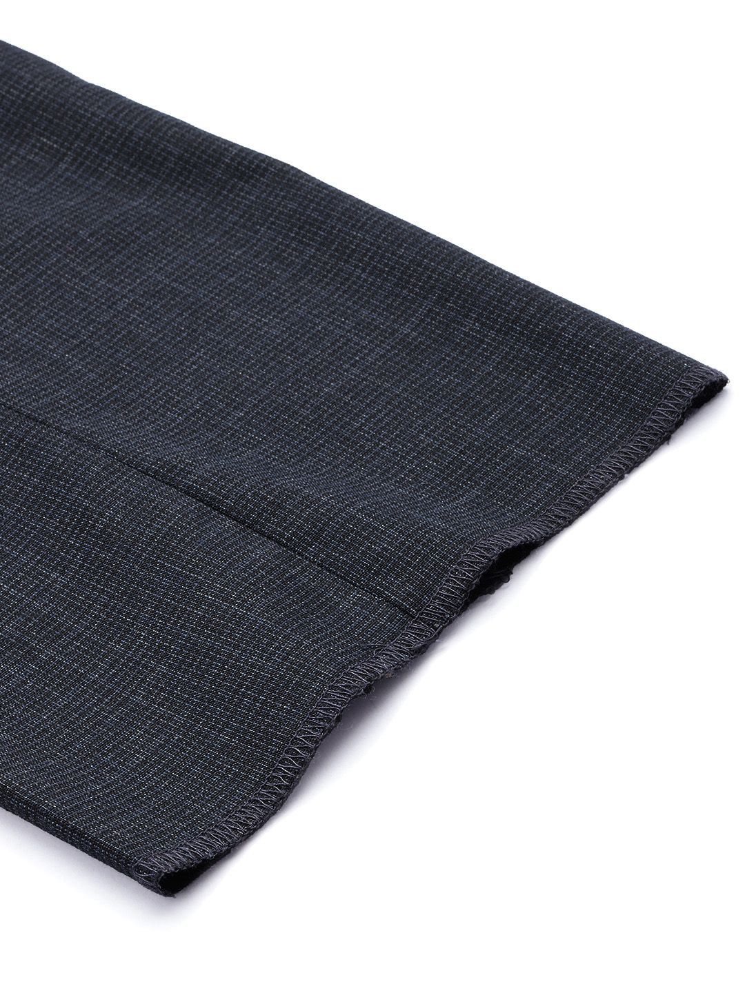 Park Avenue Men Checked Formal Trousers