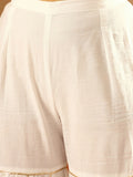 Indo Era Ethnic Motifs Embroidered Gotta Patti Straight Kurta