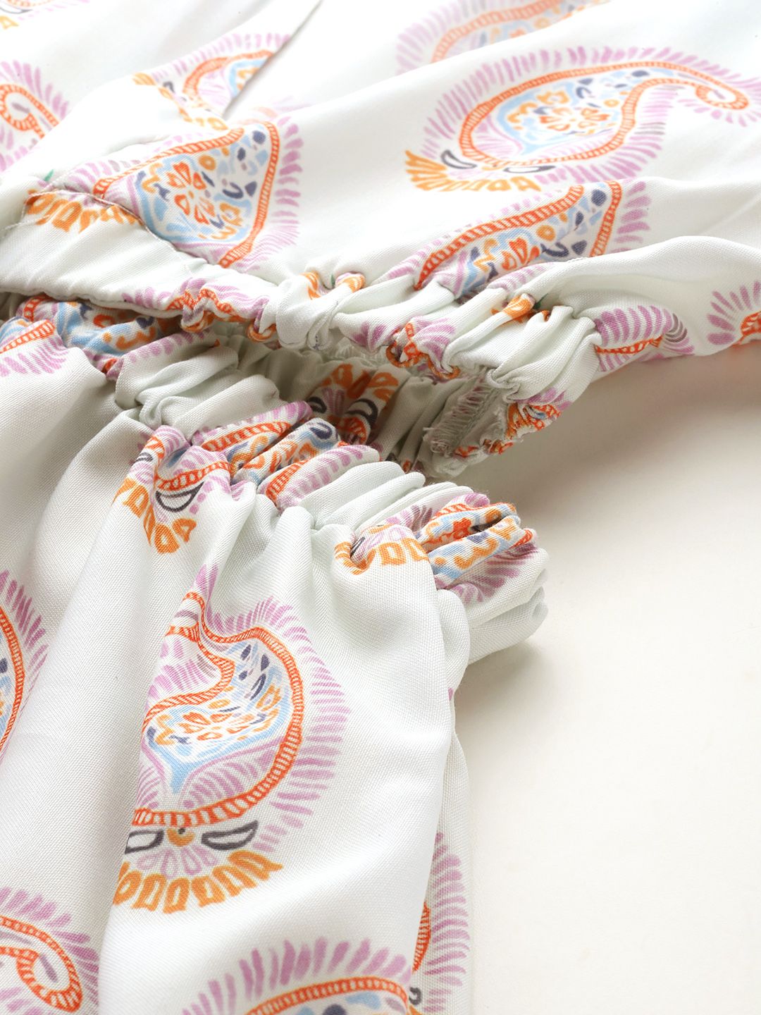 all about you Ethnic Motifs Print Cut-Out Maxi Dress