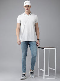 SPYKAR Men Kano Slim Fit Heavy Fade Stretchable Jeans