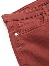 all about you Women Slim Bootcut High-Rise Stretchable Jeans