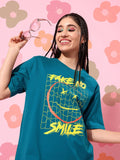 DILLINGER Pure Cotton Printed Oversized T-shirt