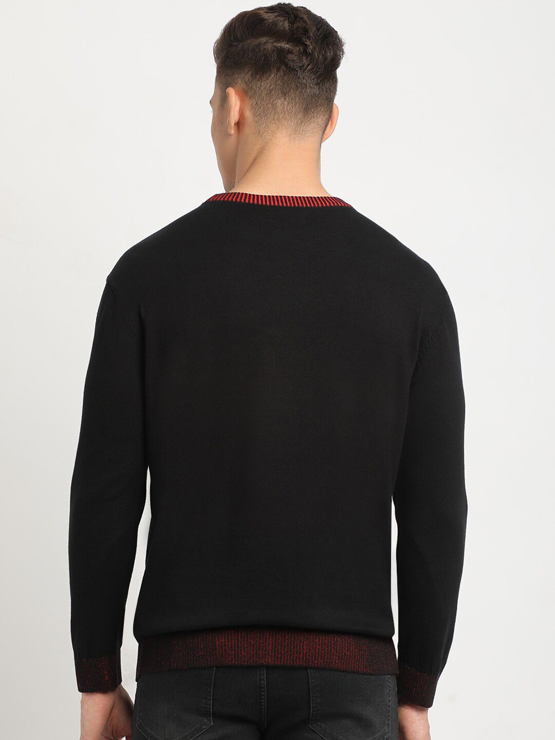 THE BEAR HOUSE Round Neck Pure Cotton Sweatshirt