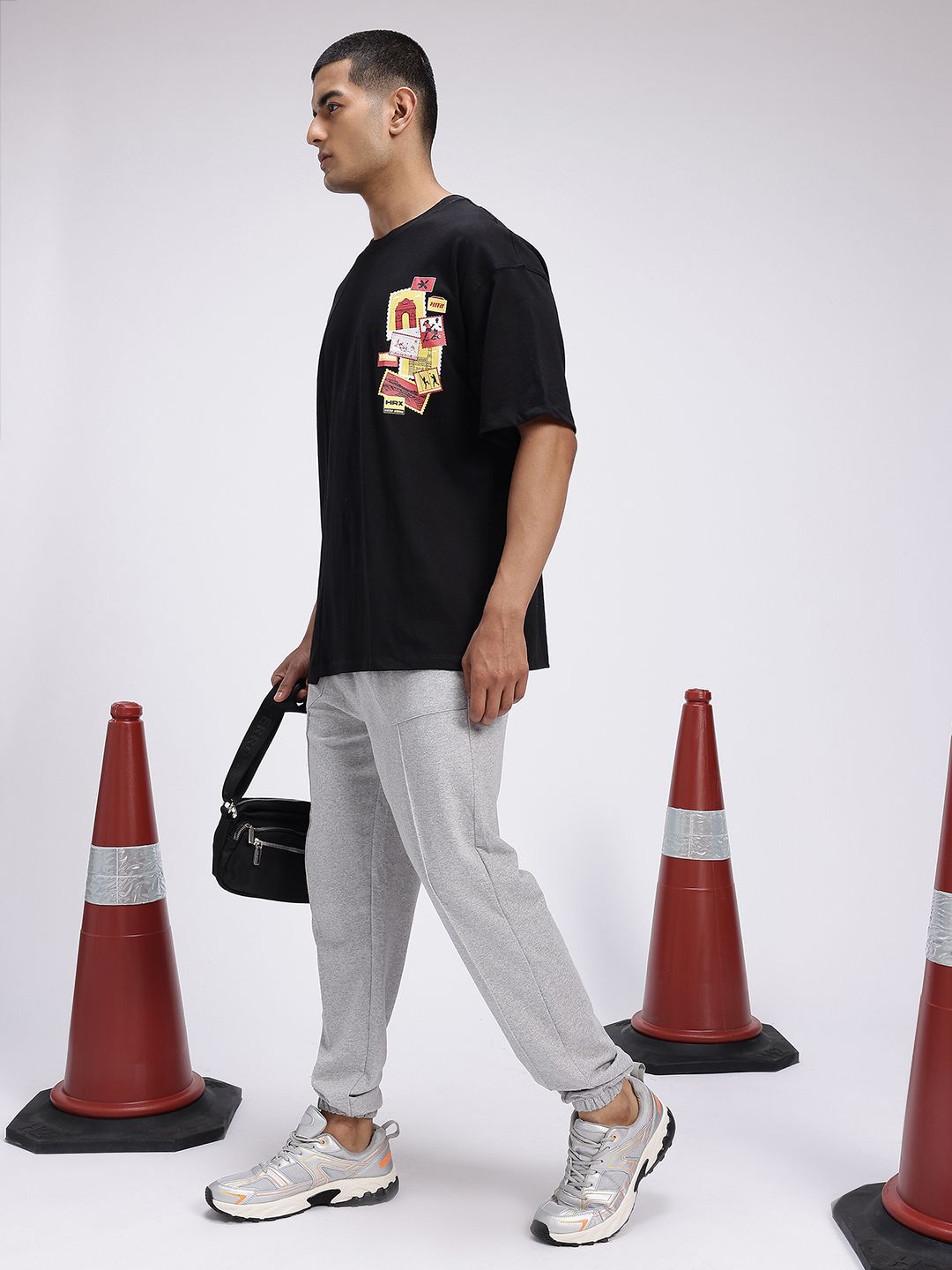 HRX by Hrithik Roshan Printed Detail Lifestyle T-shirt