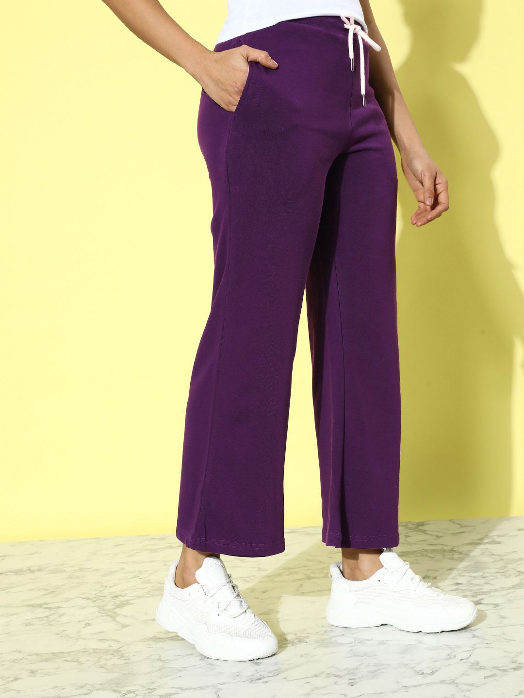 DILLINGER Women Solid Relaxed Fit Track Pant