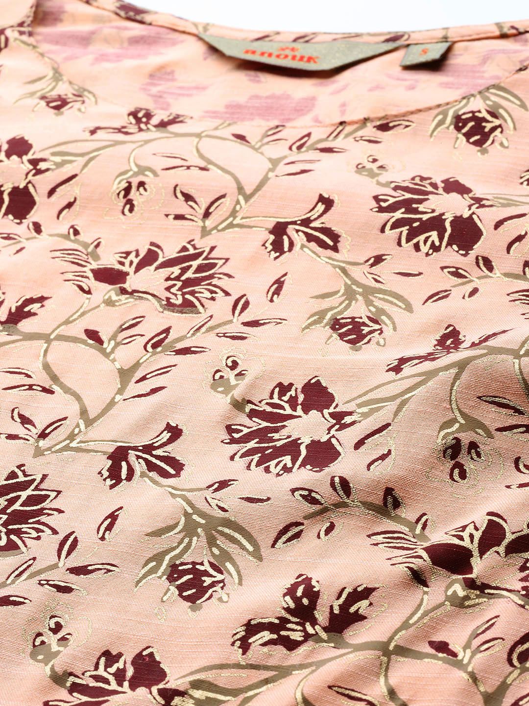 Anouk Printed Straight Kurta