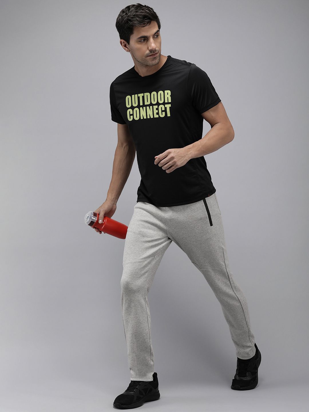 SPYKAR Men Mid-Rise Slim Fit Track Pants