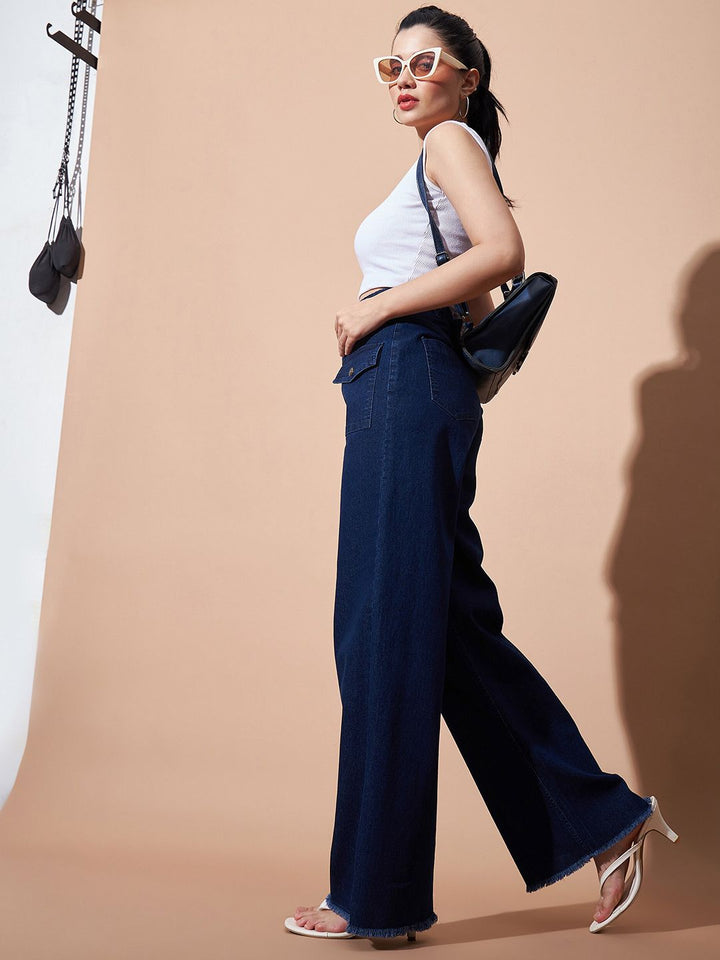 SASSAFRAS BASICS Women Clean Look No Fade High-Rise Jeans