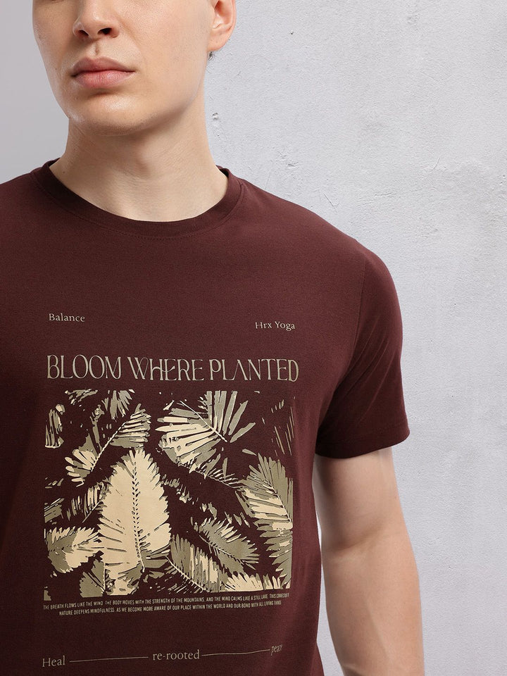 HRX by Hrithik Roshan Printed Yoga T-shirt