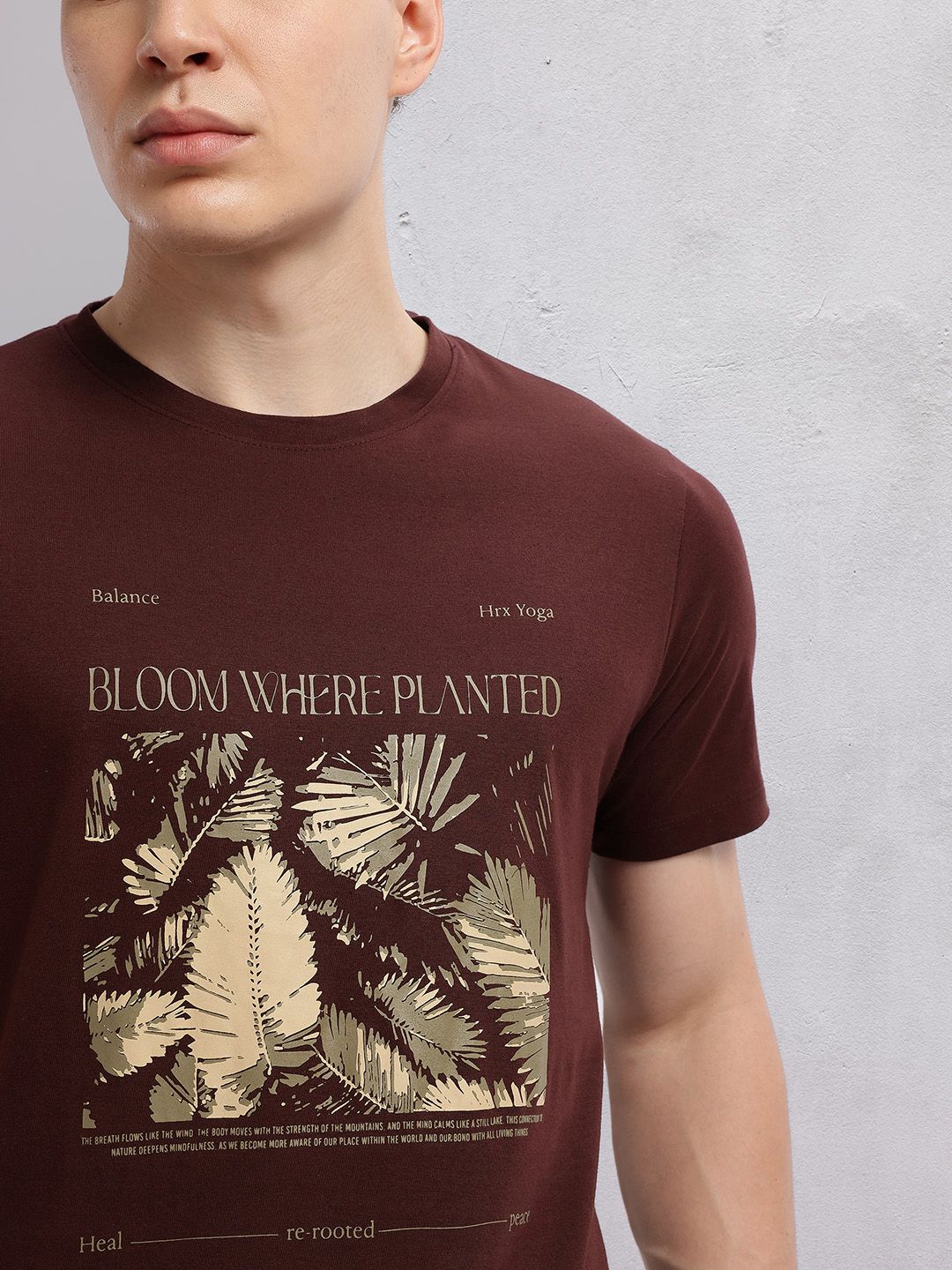 HRX by Hrithik Roshan Printed Yoga T-shirt