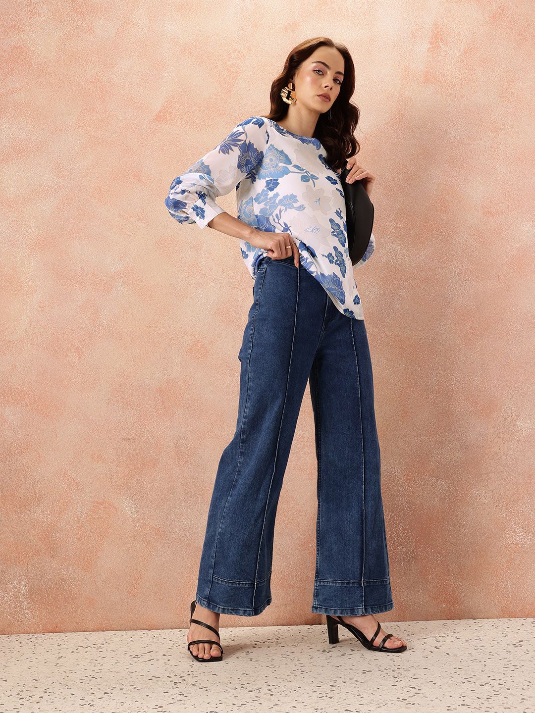 all about you Printed Floral Top