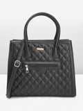 DressBerry Structured Quilted Handheld Bag