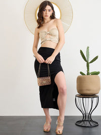 Berrylush High Rise Pencil Midi Skirts