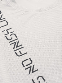 HRX By Hrithik Roshan Running Women Wet Weather Rapid-Dry Typography Tshirts