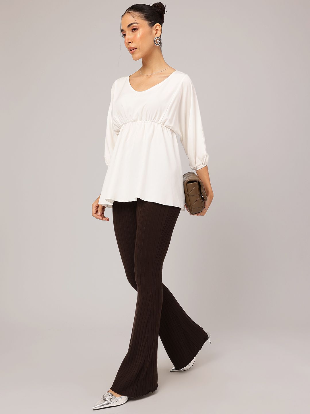 DressBerry Feminine Flair Empire Top