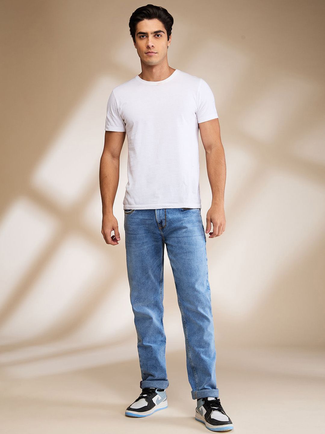 Being Human Men Slim Fit Mid-Rise Jeans
