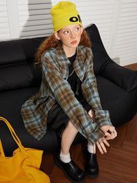DressBerry Women Opaque Checked Casual Shirt