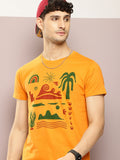 DILLINGER Men Printed Pure Cotton T-shirt