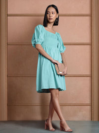 all about you Pure Cotton A-Line Dress