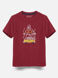 HELLCAT Boys Pack Of 3 Printed Cotton T-shirt