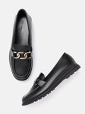 Lino Perros Women Chain Detail Moccasins