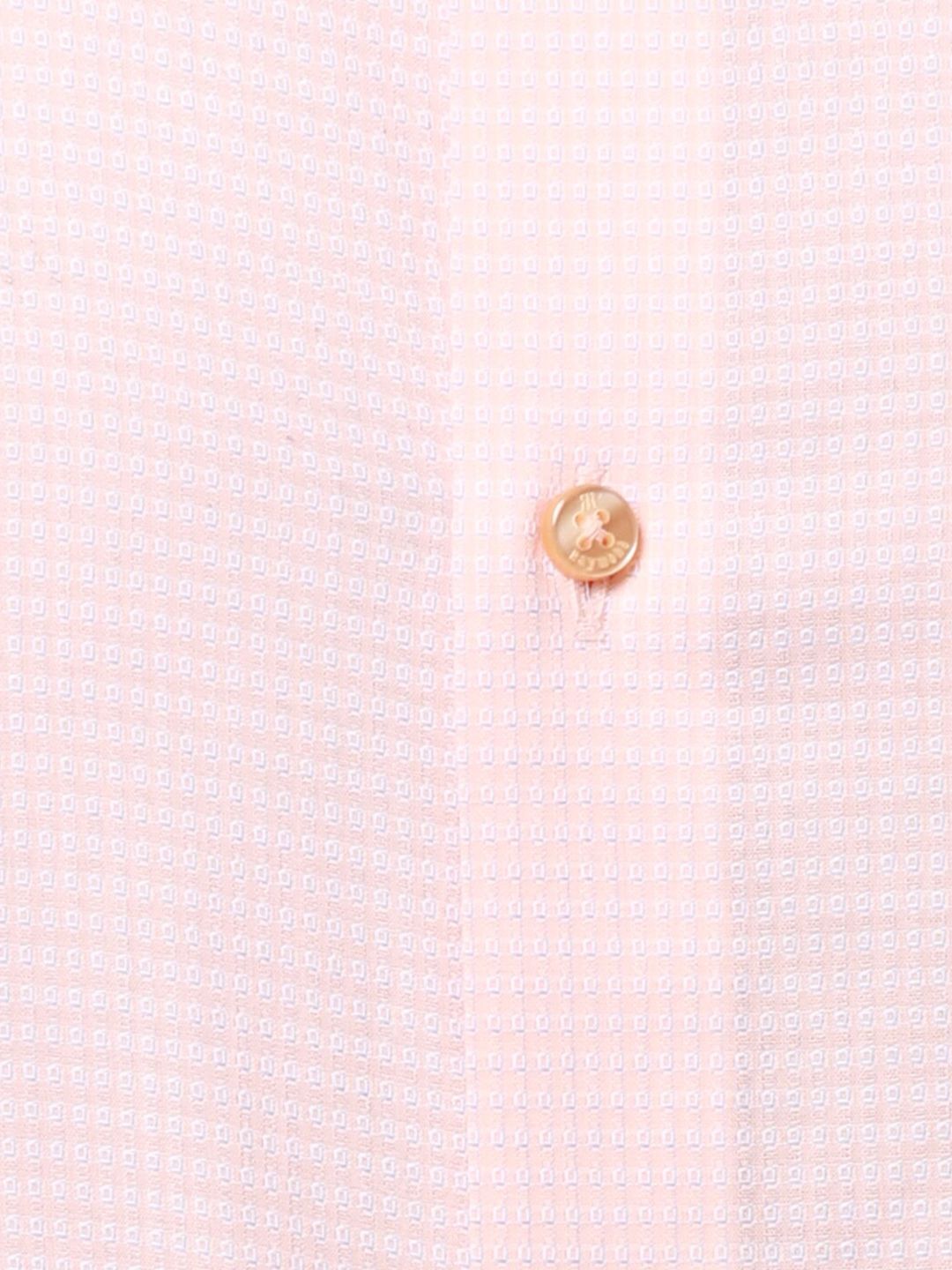 Raymond Contemporary Fit Self Design Spread Collar Cotton Formal Shirt