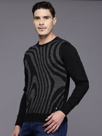 Raymond Abstract Print Knitted Pullover