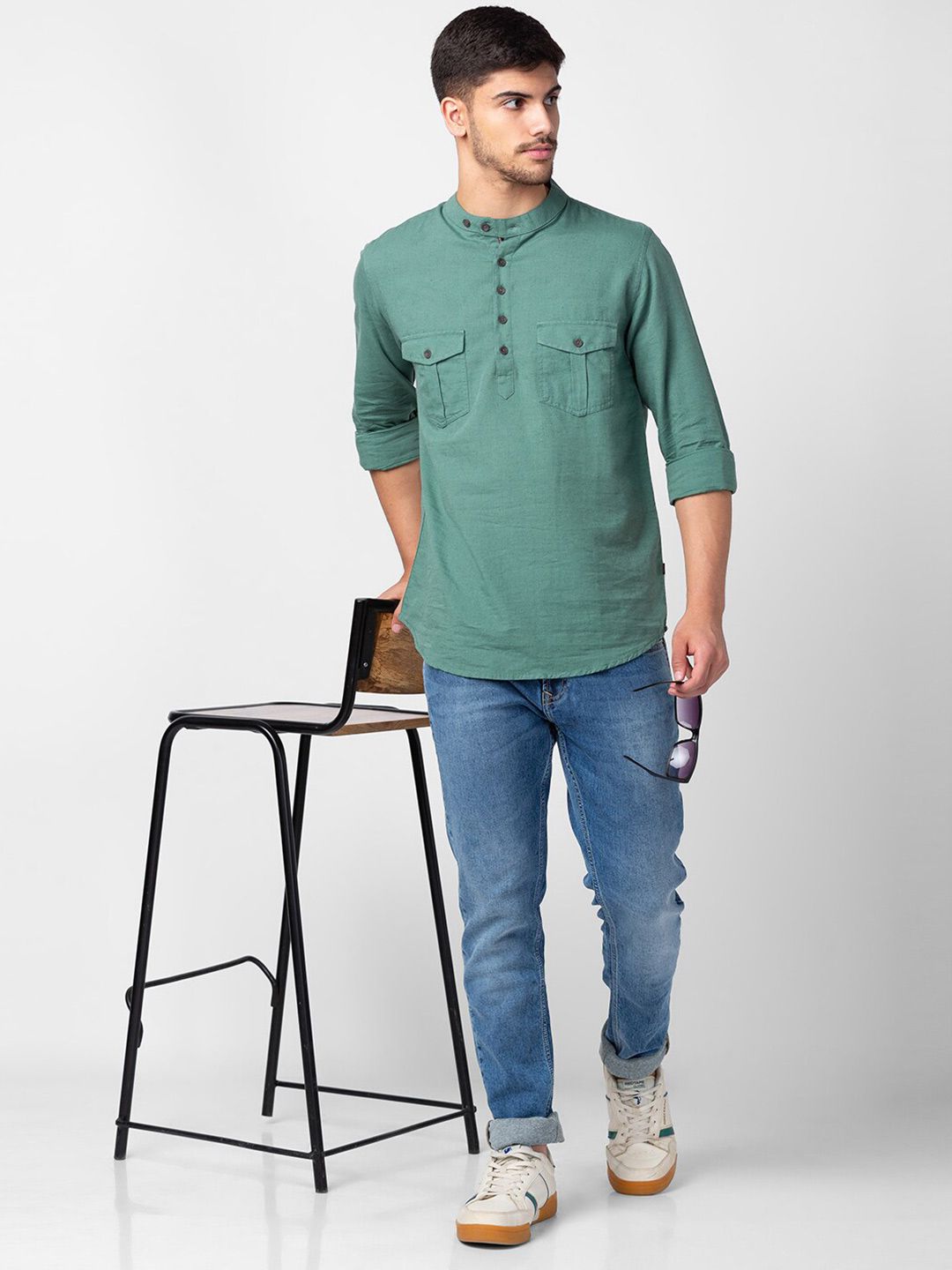 SPYKAR Men Solid Casual Shirt