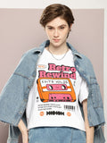 DILLINGER Graphic Printed Oversized Pure Cotton T-shirt