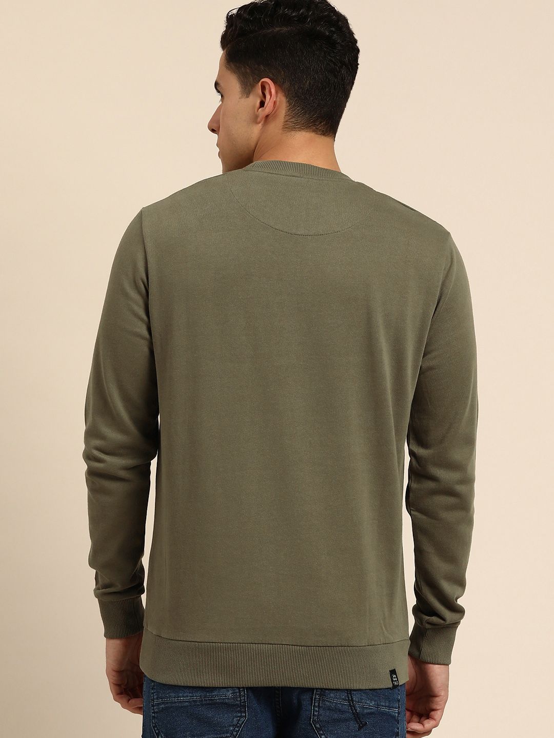 Being Human Men Graphic Printed Pure Cotton Sweatshirt