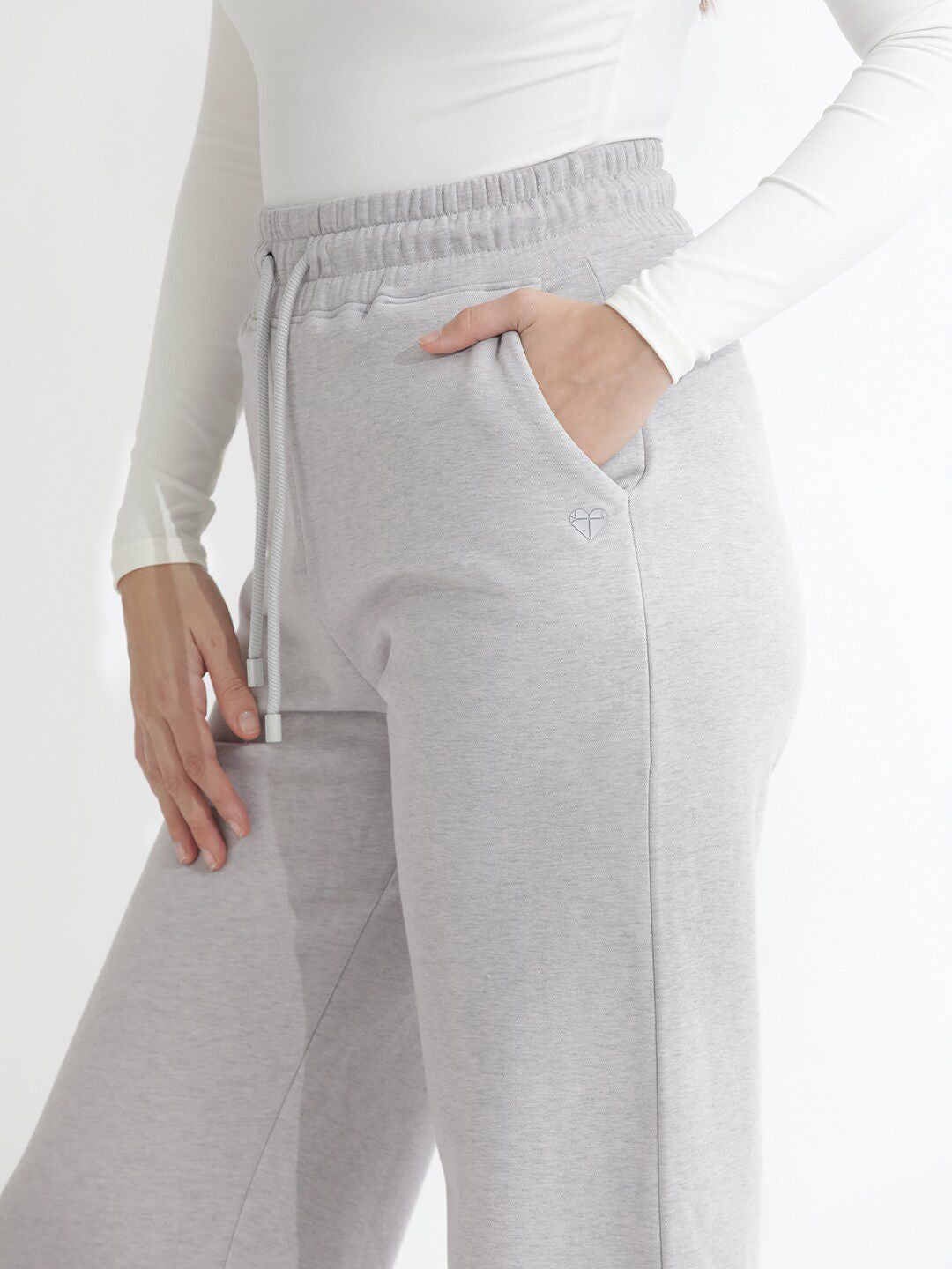 RAREISM Women Mid-Rise Cotton Track Pants