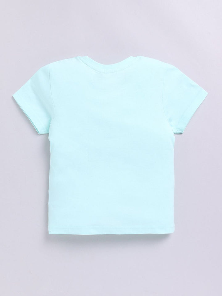 Happy Faces Boys Printed Tropical Pure Cotton T-shirt