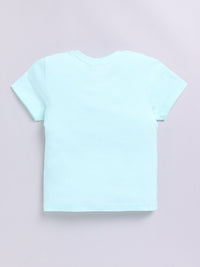 Happy Faces Boys Printed Tropical Pure Cotton T-shirt