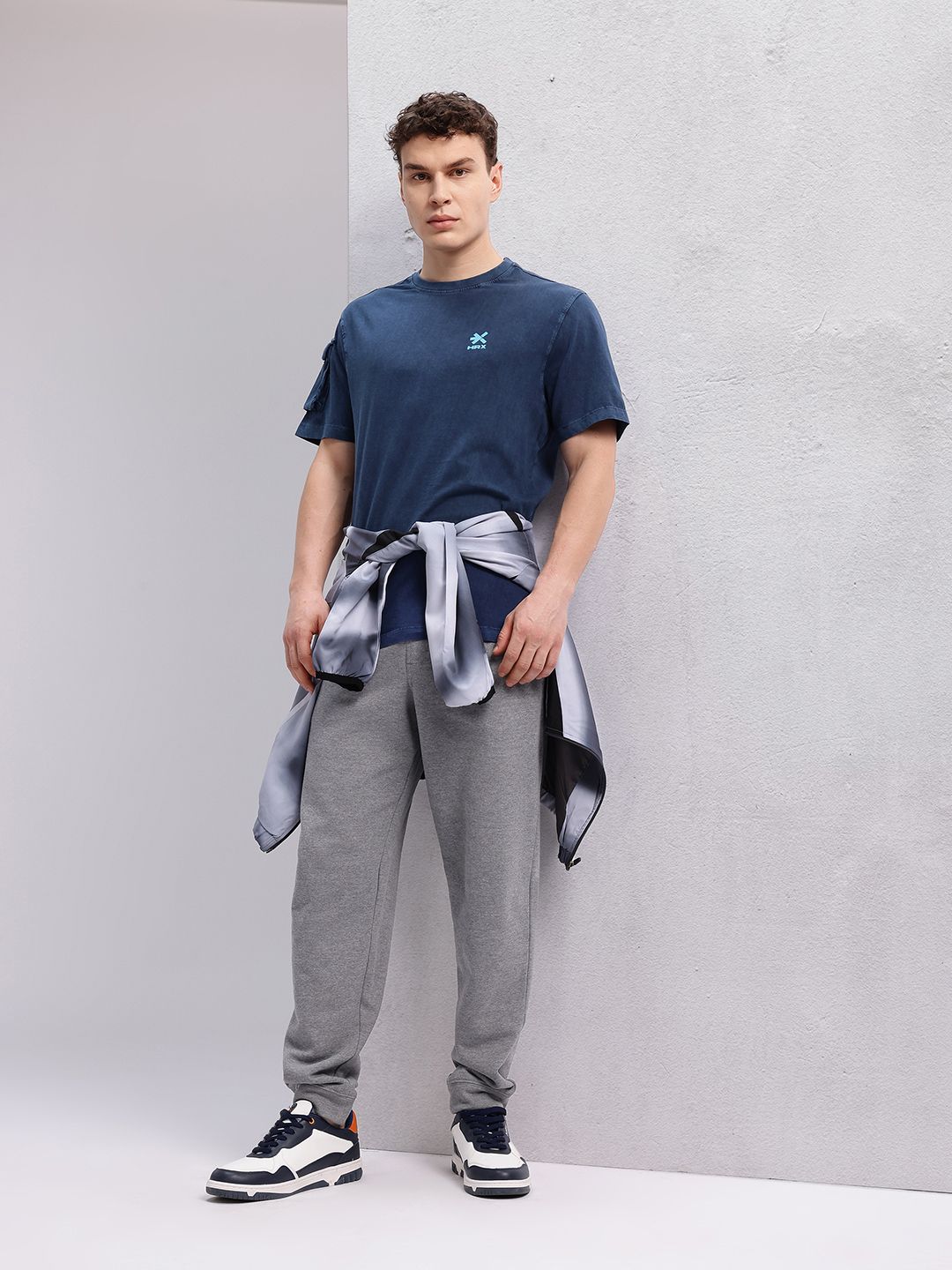 HRX by Hrithik Roshan Pure Cotton Pocket Lifestyle T-shirt