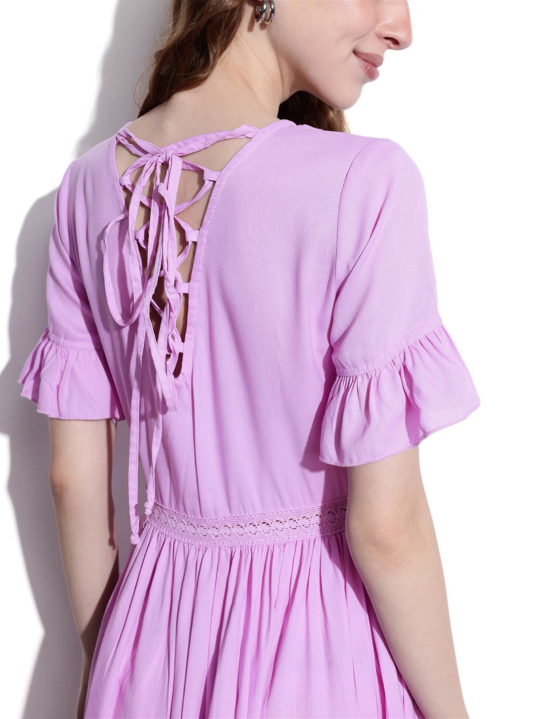 DressBerry Girlcore Flirtatious Tether-Twined  Dress