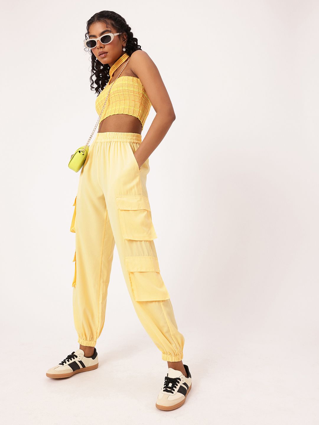 DressBerry Women Utility Uprising Cargo Joggers