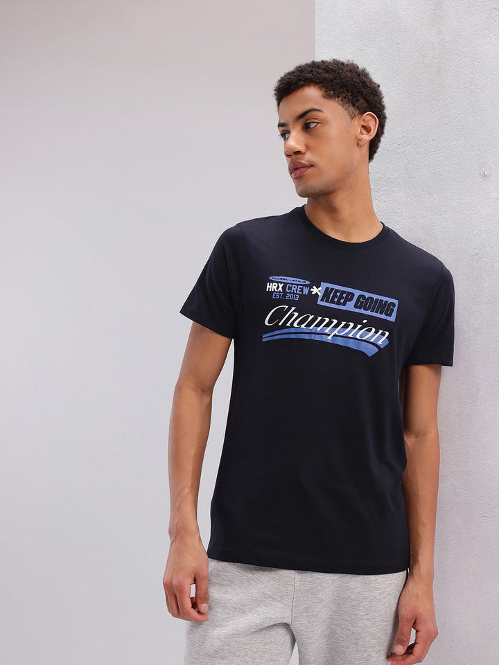 HRX by Hrithik Roshan Printed Lifestyle T-shirt