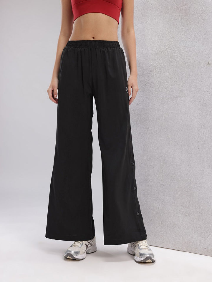 HRX by Hrithik Roshan Women Rapid-Dry Training Track Pants with Side Slits