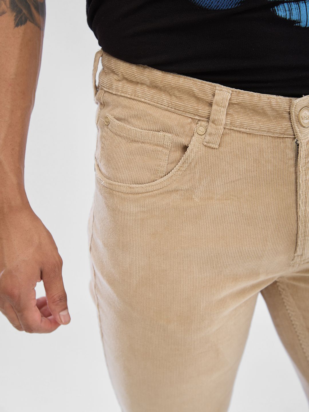 SPYKAR Men Rico Smart Slim Fit Trousers