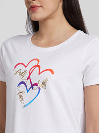 SPYKAR Typography Printed Cotton T-shirt