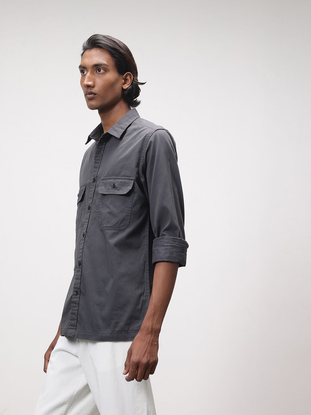 ether Pure Cotton Casual Shirt