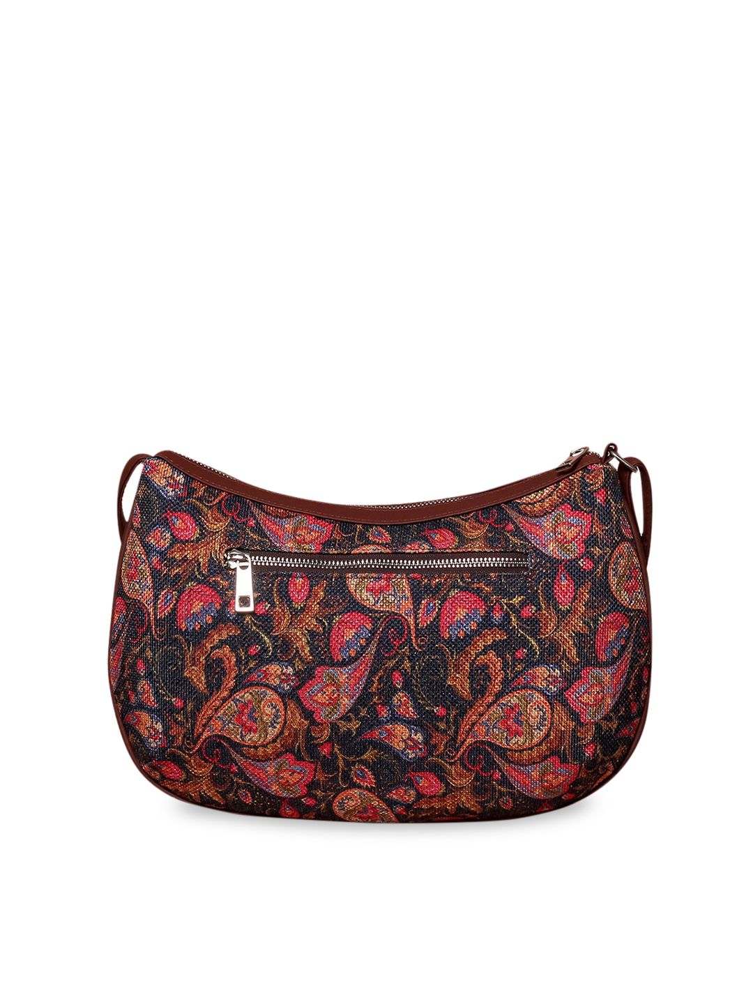 ZOUK Multicoloured Paisley Printed Sling Bag