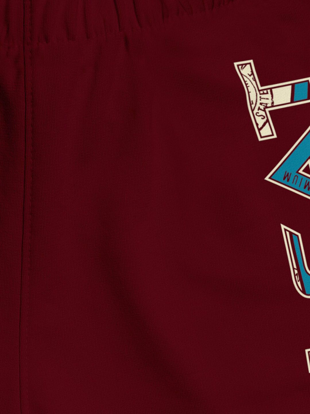 HELLCAT Boys Pack Of 3 Typography Printed Shorts