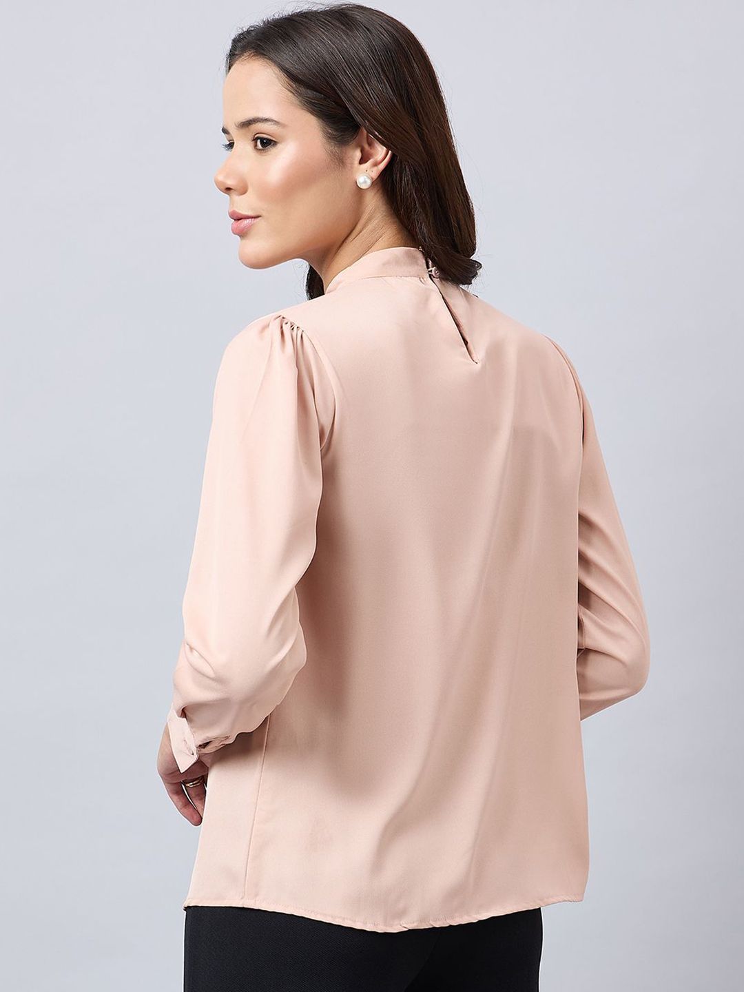 Style Quotient Mandarin Collar Top